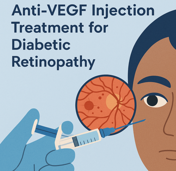 “Anti-VEGF injection treatment for diabetic retinopathy”