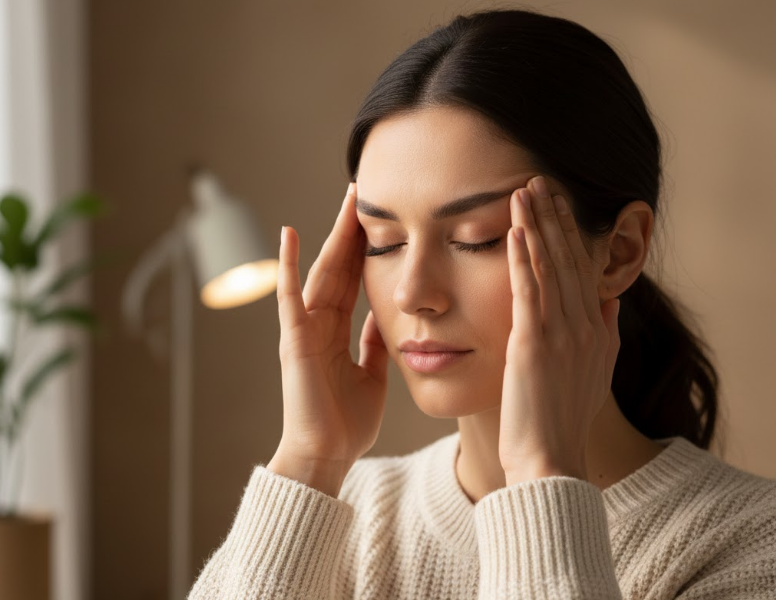 eye pressure headache and pressure behind the eyes