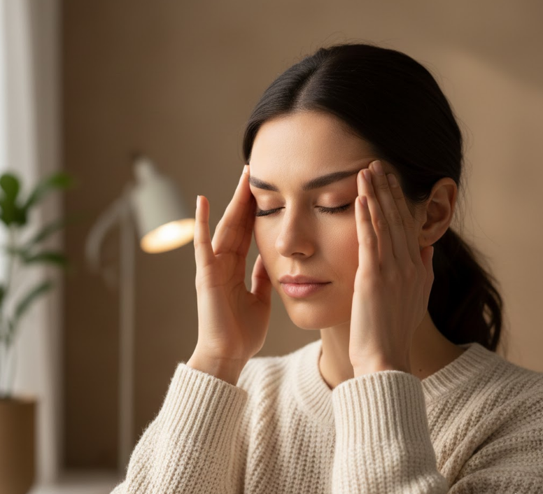 eye pressure headache and pressure behind the eyes