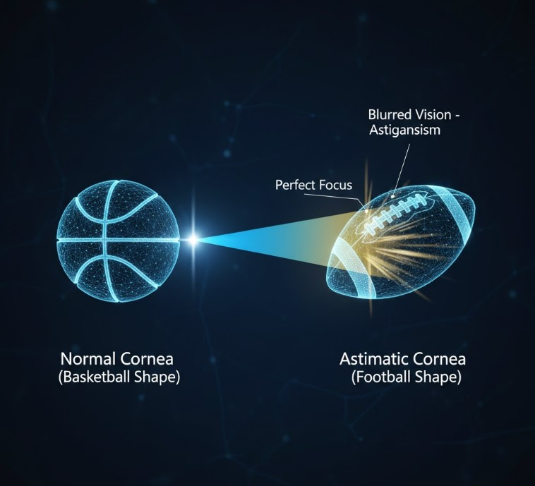 Visualizing astigmatism causes symptoms diagnosis and treatment principles