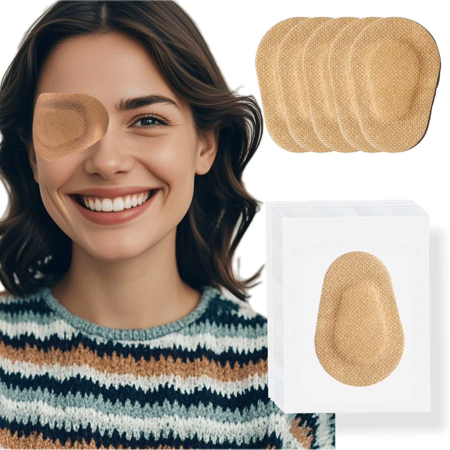 Hypoallergenic Eye Patches for Lazy Eye Amblyopia Treatment