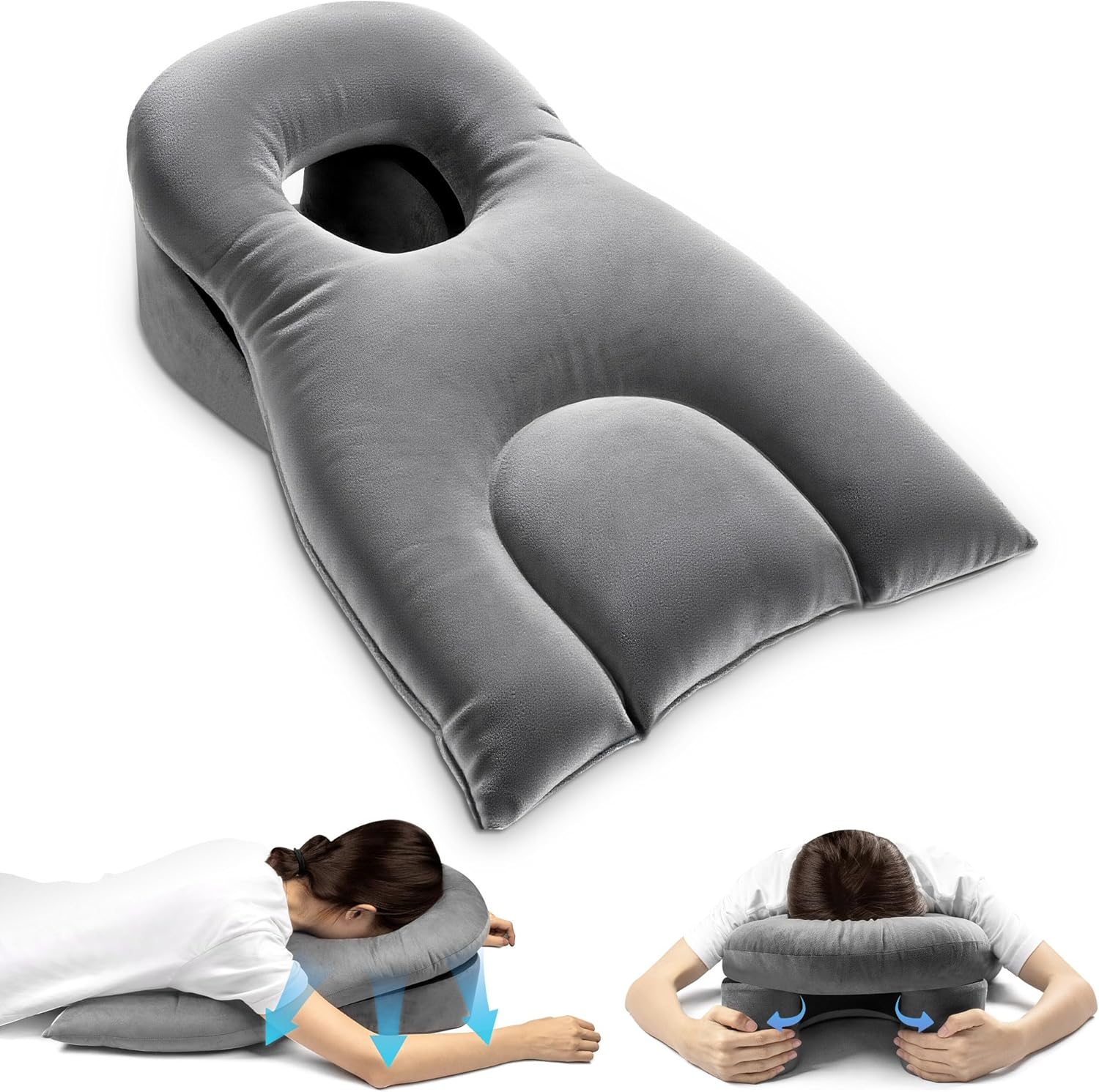 Face Down Recovery Pillow for Retinal Detachment