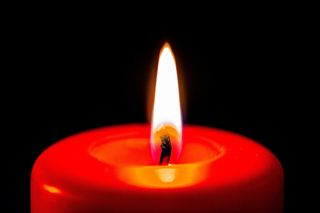 Trataka candle gazing exercise in eye yoga