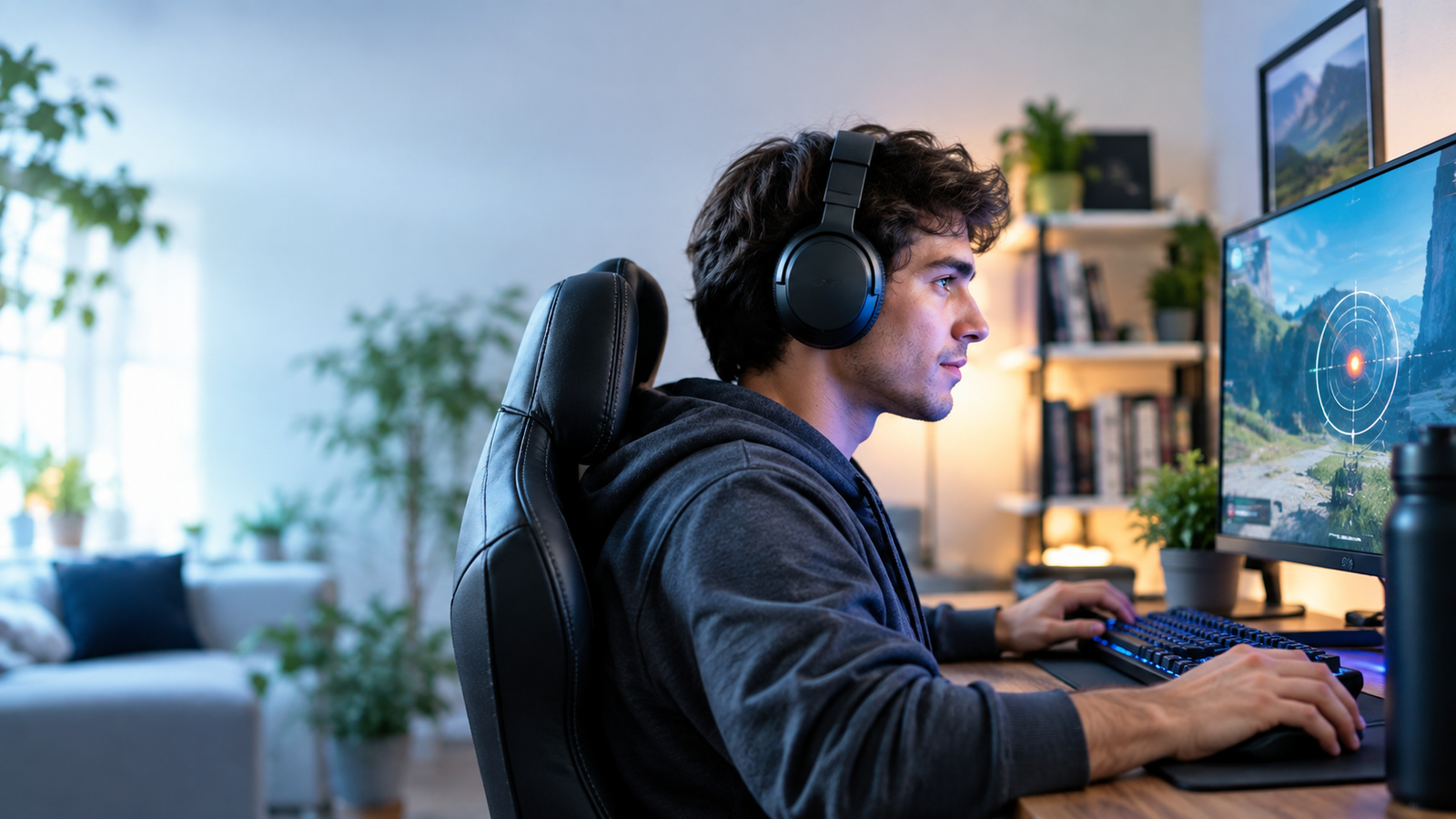 Vision training for gamers to improve focus and reduce eye strain during gaming