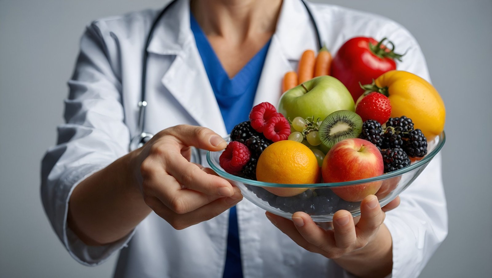 Antioxidants and Eye Health. Colorful antioxidant-rich foods like blueberries, carrots, and spinach supporting eye health naturally